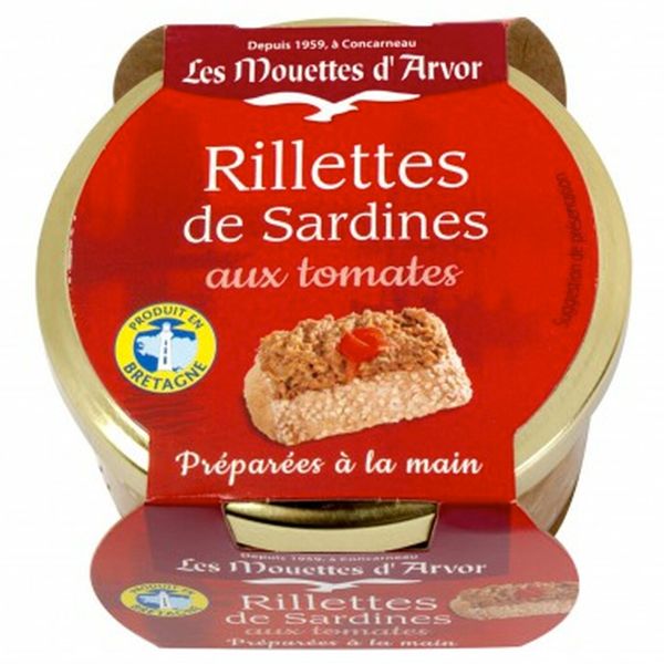 RILLETTES DE SARDINES TOMATES