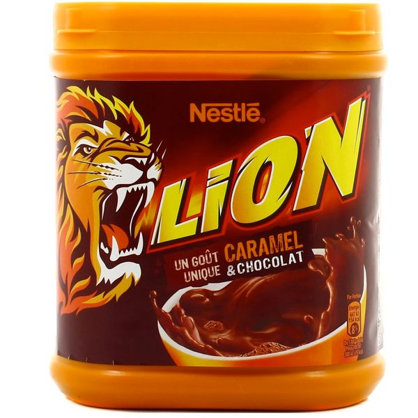 LION Lion poudre chocolatée 500g pas cher 