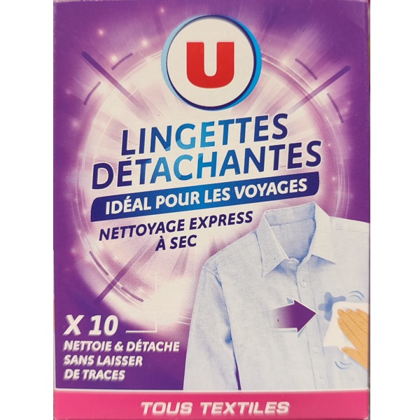 Lingettes nettoyantes pour lunettes x30 - Super U, Hyper U, U