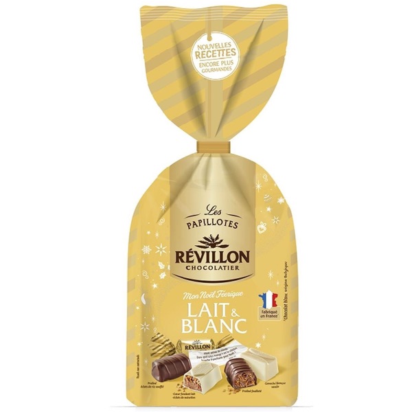 REVILLON : Papillotes Féeriques - Bouchées au chocolat noir 70