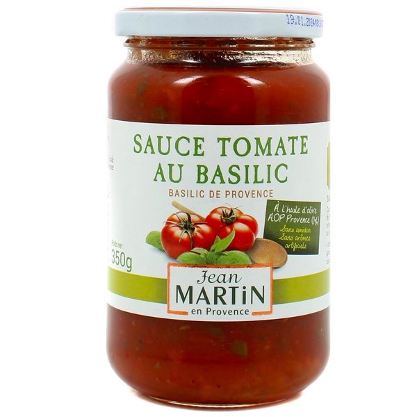 SAUCE TOMATE AU BASILIC