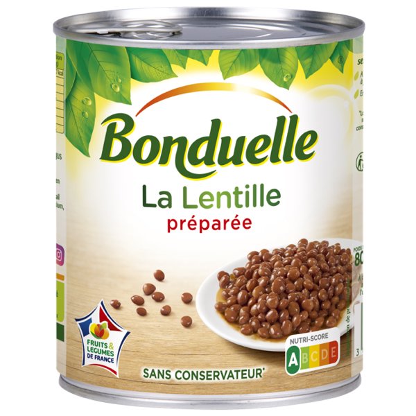 LA LENTILLE PRÉPARÉE